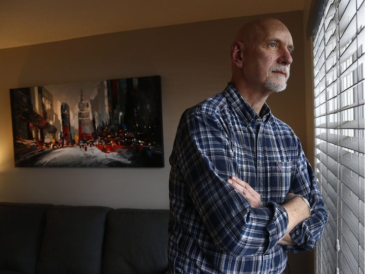  Keith Barrett poses for a photo at his home in Ottawa Thursday Jan 3, 2019. Keith Barrett, who lives with young onset dementia diagnosed at 57. The Ottawa couple want to reframe the conversation around this disease.