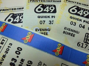 Lotto 649 tickets.