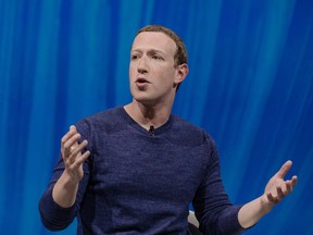 Facebook founder and CEO Mark Zuckerberg