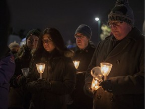 A vigil to remember the victims of the deadly Route 269 bus crash was held in the Kanata community of Bridlewood on Friday, Jan. 25, 2019.