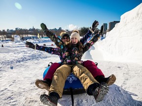 The Winterlude events are diversifying but visitors can still enjoy the popular slides in Jacques-Cartier Park's Snowflake Kingdom.