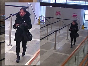 Susan Kuplu is seen in the area of Elgin Street and Laurier Avenue on Jan. 10, 2019 at 10:45am. Ottawa Police Service