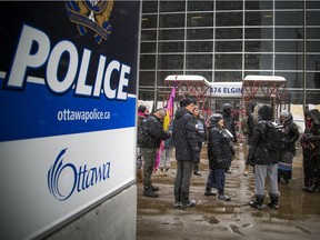 A spirit walk took place in honour of Greg Ritchie at the Ottawa police station on Elgin Street on Saturday. Ritchie, 30, died Thursday after an altercation with police.