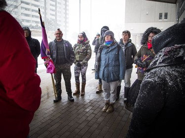 A spirit walk took place in honour of Greg Ritchie at the Ottawa police station on Elgin Street on  Saturday.