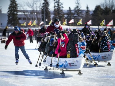 The Ottawa Ice Dragon Boat Festival took place Saturday.