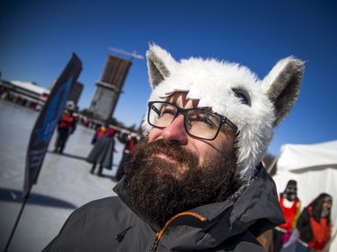 A regular face to the Ottawa Ice Dragon Boat Festival, Mark Singer, served as event starter Saturday.