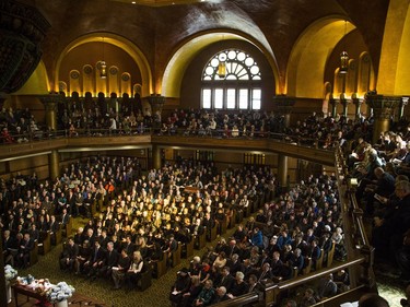 A celebration of life for Paul Dewar took place Saturday Feb. 23, 2019 at the Dominion-Chalmers United Church.