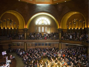 A celebration of life for Paul Dewar took place Saturday Feb. 23, 2019 at the Dominion-Chalmers United Church.