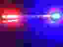 Police car lights 