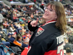 Sheri Miller isn't allowed to tell anyone who her favourite Senator is anymore. Miller has accumulated over seven Sens jerseys and just as many t-shirts 'and they're all gone.'