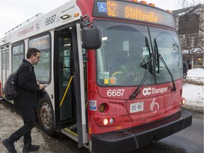 Postmedia reporter Ananya Vaghela joined Ottawa councillor Glen Gower on the #62 bus from Stittsville for his commute to City Hall on February 8, 2019.