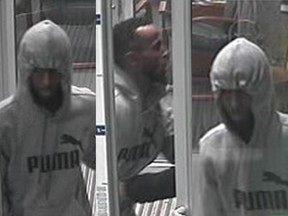 On Friday, October 5, 2018 at approximately 9:30 pm the victim entered an automatic banking machine vestibule located in the 3100 block of Strandherd Drive.