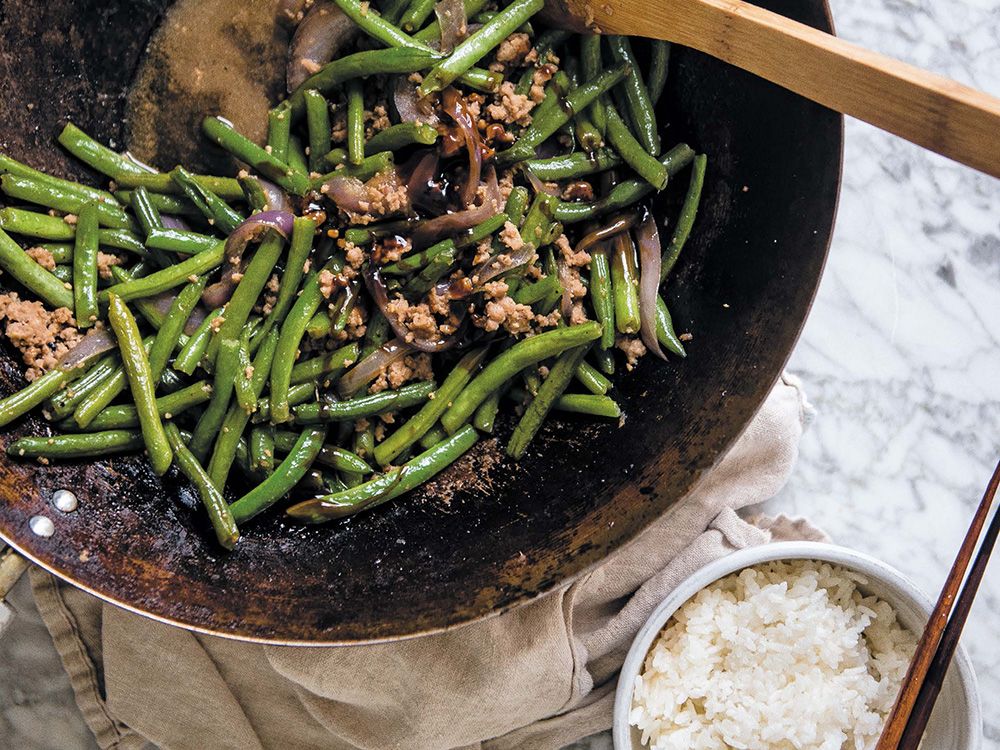 Cook this Green beans and minced pork for Lunar New Year from A Common