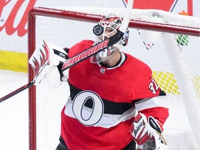 Ottawa Senators goaltender Anders Nilsson