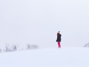 Snow, snow and more snow.