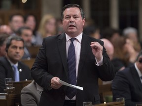Conservative MP Jason Kenney rises during Question Period in the House of Commons Wednesday Sept. 21, 2016 in Ottawa.