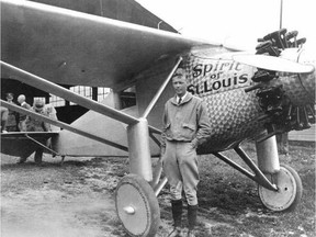 Famed aviator Charles Lindbergh flew into Ottawa on July 2, 1927 as part of Canada's Diamond Jubilee celebrations. The occasion turned tragic when one of the pilots accompanying Lindbergh, Thad Johnson, died when his plane crashed.