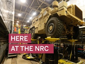 Here at the NRC, researcher study the lifespans of big vehicles.
