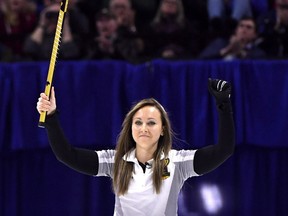 Team Homan, skipped by Rachel Homan, captured the Ontario Scotties in Elmira on Saturday night. (CP FILES)