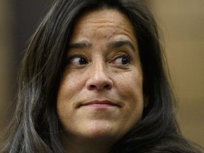 Jody Wilson-Raybould appears at the House of Commons Justice Committee on Parliament Hill in Ottawa on Wednesday, Feb. 27, 2019.