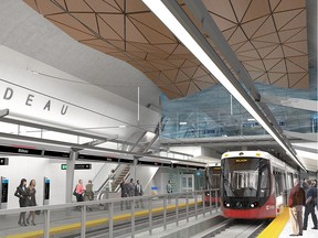 Rideau Station rendering.