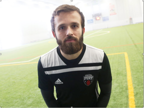 Charlie Ward of the Ottawa Fury FC, February 06, 2019.