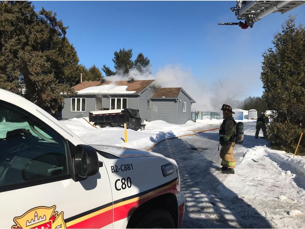 Ottawa Fire Crews Battle Blaze At Richmond House Ottawa Citizen