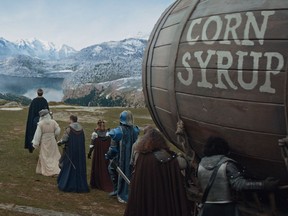 A scene from the company's Bud Light 2019 Super Bowl NFL football spot.