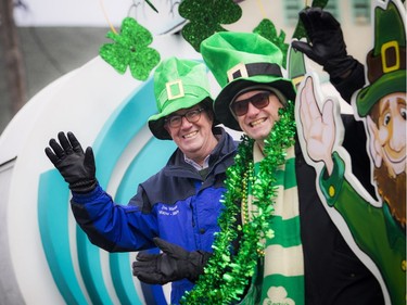 Mayor Jim Watson was all smiles during the 37th Annual St. Patrick's Day Parade made its way down Bank Street Saturday March 16, 2019.
