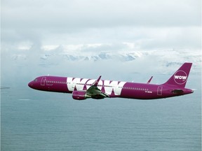 Iceland's Wow Air.