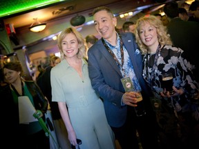 From left: Katie Hession, Mealshare community leader, Daniel Fernandes, board chair with the Bruyere Foundation, and Peggy Taillon, president of the Bruyere Foundation.