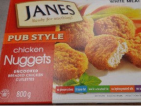 Janes Pub Style Chicken Nuggets.
