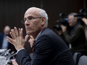 Clerk of the Privy Council Michael Wernick prepares to appear before the Standing Committee on Justice and Human Rights regarding the SNC Lavalin affair, on Parliament Hill in Ottawa on Wednesday, March 6, 2019.