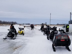 Ottawa police waterways and trails unit on patrol Saturday, March 2. @MDTOttawapolice