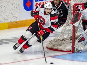 Files: Noel Hoefenmayer, who won the 67's top defenceman award this week.