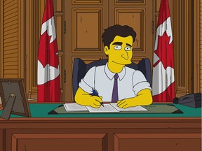 Prime Minister Justin Trudeau will be portrayed in Sunday's Canadian-themed episode of "The Simpsons," which is titled "D'Oh Canada." Toronto journalist Lucas Meyer tweeted on Monday that he got to guest-voice Trudeau for the segment after putting together an impressions video on YouTube.