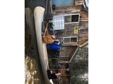 People had to get creative to get around at the Providence Point Retreat.