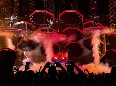 KISS performing their End Of The Road World Tour at Canadian Tire Centre in Ottawa on Wednesday.