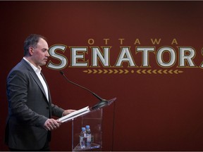 Coming off a last-place finish in 2018-19, Senators general manager Pierre Dorion expects the team to contend for a playoff spot as early as next season, he said Tuesday.