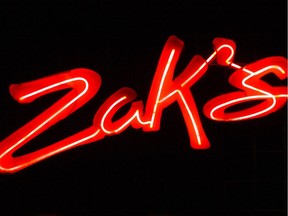 Zak's Diner logo.