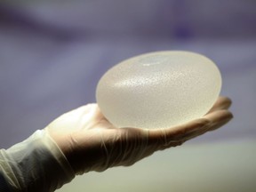 FILE: A breast implant.