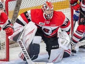 'We weren’t happy with our first two periods,' goaltender Mike DiPietro said, commenting on the Ottawa 67's play in Game 1 against the Oshawa Generals.