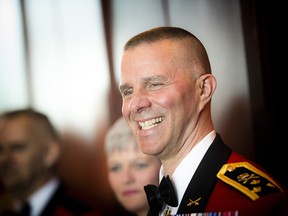 Lt.-Gen. Jean–Marc Lanthier is shown in this photo at a VIP reception during his role as Commander of the Canadian Army.