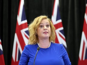 Lisa MacLeod, Minister of Children, Community and Social Services announces the Ontario government making changes to controversial autism program at Queen's Park in Toronto on Thursday March 21, 2019. Dave Abel/Toronto Sun/Postmedia Network