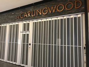 Another institution gone. The Carlingwood restaurant closed April 7 for non-payment of rent. 
Blair Crawford