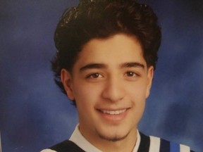 Mohammad Ali Hassan, 19, was killed Feb. 22, 2016.