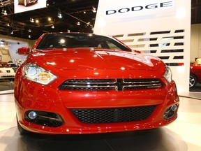 The new 2013 Dodge Dart was on display at the 2012 Calgary International Auto and Truck Show at the BMO Centre at the Stampede Grounds, March 14 2012. (DARREN MAKOWICHUK/Postmedia Network files)