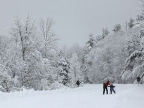 Snowmageddon 2018-19 meant good fun in Gatineau Park.