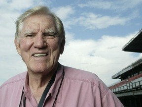 Forrest Gregg is pictured in 2005, when he was vice president of football operations for the Ottawa Renegades.