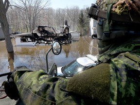 Firefighters responded to call at flooded house in Constance Bay overnight.